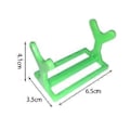 Miniatyrbilde 4 av 5: Fiskesluk Utstillingsstativ Fiskesluk Staffeli, Oppbevaringsstativ, Fisketilbehør, Fiskesluk Visningsstativ Hylle (Lysegrønn L) Light Green L