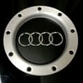 Egnet til Audi hjulnavkapsel, 1-delt sæt i sort, ny TT9