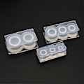 Miniatyrbillede 3 af 5: Resin Silikoneforme til Kagedekoration UV Epoxy Smykkefremstilling DIY UV Resin Håndværk Hul Kviksand Form Håndværk 9