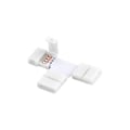 Miniatyrbilde 3 av 5: LED-stripekontakt 10mm 4-pin T-formet RGB-kontakt LED-stripekontakt 5 stk