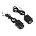 Miniatyrbilde 2 av 5: 1 Par LED Motorsykkel Frontlykt 20W Kjørelys Tåkelys Dual Farge Ekstra Spotlights for ATV UTV Båt