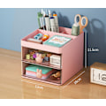 Miniatyrbillede 1 af 5: Kirschblüten-Puder - 2 Schubladen Make-up-Organizer - Kunststoffe und