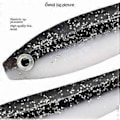 Miniatyrbilde 3 av 4: Fiskesluker Falskt Agn, Mykt Bionisk Fiskeagn Saltvann & Ferskvann (5 stk)