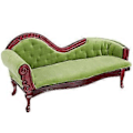 Miniatyrbillede 1 af 3: Dukkehus Møbler Miniature Lounge Sofa Model Lege Møbler Legetøj