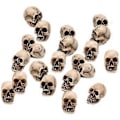 Miniatyrbillede 2 af 2: 20 stk. Halloween Skelet Hoved Dekoration Menneskekranie Hoved Ornament Desktop Lille Kraniehoved