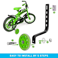 Miniatyrbillede 4 af 5: Hjælpehjul, Universal cykelstabilisator cykelstabilisatorhjul,