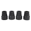 Miniatyrbillede 1 af 5: 4 stk. Gummiender til Vandrestave Trekking Pole Hammers Vandrestav Stok()
