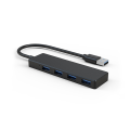 Pikkukuva 3 / 5: Data Hub 4 Port USB 3.0 Ultra Slim musta