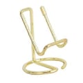 Miniatyrbillede 1 af 5: Elegant Line Visitkort Holder Stand Telefonholder til Virksomheder (Guld) Gold