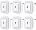 6-pak LED Natlampe med Smart Sensor Skumring til Daggry