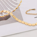 Miniatyrbillede 3 af 4: 1 stk. Lettre d'amour en acier titane cube magique bracelet en acier