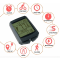 Miniatyrbillede 4 af 5: 1 stk. Hvid cykelcomputer, multifunktionel trådløs IP65 vandtæt
