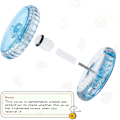 Miniatyrbillede 3 af 5: 2 stk. LED Yoyo Legetøj LED Lys Yoyo Responsiv Kugleleje Yoy