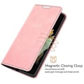 Pikkukuva 5 / 5: Galaxy S22 Ultra 5G magneettinen nahkainen suojakotelo Pink