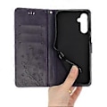 Miniatyrbild 5 av 5: För Samsung Galaxy S24 FE Fodral PU Läder Plånboksfodral med Rem Style F