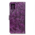Pikkukuva 3 / 4: OnePlus 8T Retro Crazy Horse -kuvioinen nahkakotelo Purple