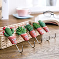 Miniatyrbillede 1 af 5: 5 blomsterpotte kroge, rustfrit stål kroge
