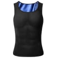 Miniatyrbilde 1 av 4: Bestselger - Gynecomastia Komprimering Trening Tank Top Menn Slankende Body Shaper Vest Sauna Skjorte.XXL og 3XL.Svart