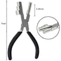 Pikkukuva 3 / 5: Ammattimaiset langan taivutuspihdit ruostumattomasta teräksestä, korupihdit, ergonominen kahva, langanmuotoilupihdit askartelijoille small round head 1