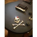 Miniatyrbillede 5 af 5: Skull Crossbones Pirat Bil 3D Badge Krom Metal Badge Sticker D