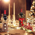 Miniatyrbilde 5 av 5: Julevinsflaskesett, 2-delt vinsflaskesett, juledekor