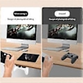Miniatyrbild 2 av 5: Gamepad-hållare för Xbox Series S/X Hängande fäste för Xbox One/Xbox 360-spel