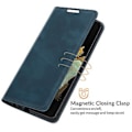 Pikkukuva 5 / 5: Galaxy S22 Ultra 5G magneettinen nahkainen suojakotelo Dark Blue
