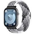 Miniatyrbillede 3 af 5: Justerbar flettet nylon urrem i vævet stil til Huawei Watch Fit 3 Style M