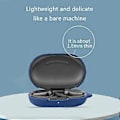 Miniatyrbild 2 av 5: Flexibelt Skydd Hörlursfodral Stöttåligt Skal Tvättbart Hölje Förhindrar Intrång av Smuts Fukt för CHOICE Open Vit White