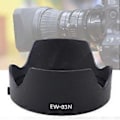 Miniatyrbilde 5 av 5: Blenderreduserende solblender for RF24 105mm F4L ISUSM kamera, reversibel linsehette, sikrer klar fotofarge