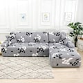 Miniatyrbillede 2 af 5: Print Stretch Sofa Cover, Moderne Skridsikker 1/2/3/4 Sæders Elastisk
