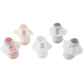 Miniatyrbilde 1 av 5: 6-18 måneder Multipack søte blomstermønster babyjentesokker med volanger