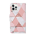 Miniatyrbillede 3 af 5: Farvet Tegne Etui til iPhone 12 Pro Max Marble