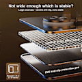 Miniatyrbillede 4 af 5: 2025 Tablet Stand 360 Graders Rotation Justerbare Foldbare Holdere Til IPad Telefon Samsung