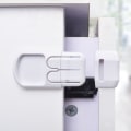 Miniatyrbild 4 av 5: 4PCS Baby Säkerhet Låda Lås Anti-kläm Hand Kabinett Låda Lås
