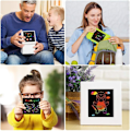 Miniatyrbillede 3 af 7: Regnbue Scratch Mini Kunst Noter - 100 Magic Scratch Notes Kort