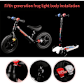 Miniatyrbillede 3 af 7: 6-delt cykel for- og baglygte strimmel klips på silikone vandtæt silikone skal