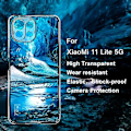 Miniatyrbild 2 av 5: För Xiaomi Mi 11 Lite Litchi Textur PU Fodral För Xiaomi Mi 11 Lite Black
