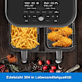 Miniatyrbilde 4 av 5: Varmtluftfritør, BBQ-grill, rustfritt stål dehydrator, Air Fryer A