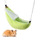 Miniatyrbilde 1 av 5: (Banangrønn) Banan Hamster Seng Hus Hamster Hengekøye Seng