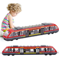 Miniatyrbillede 1 af 5: Simulering Højhastighedstog Legering Letbane Togvogn Model Edu
