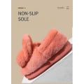 Miniatyrbilde 5 av 5: Innesko for barn, myke tøfler for jenter, varme og fluffy vintersko for barn, mamma, pappa, gulvtøfler for babyer, gutter, Miaoyoutong.. 1