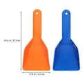 Miniatyrbilde 3 av 3: 2 stk. Scoop Spade Snø Scoop Utility Snø Spade Bil Kjøleskap Rengjøringsspade