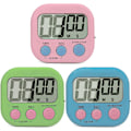 Miniatyrbillede 1 af 5: Digital køkkentimer, madlavningstimere, stort display, høj alarm