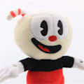 Miniatyrbild 2 av 5: Moovi 2-pack Cuphead och Mugman Plyschleksak 9,8 tum (25 cm)