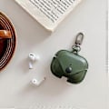 Miniatyrbillede 3 af 5: Luksus PU Læder Etui Med Spænde Til Apple Trådløse Hovedtelefoner AirPods 3 Blødt Læder Ear Hooks  1