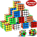Miniatyrbild 1 av 5: Set med 24 Mini Magic Cubes 3 x 3 x 3 cm - Present till Barnens Födelsedag