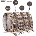 Miniatyrbilde 2 av 5: 4 stk leopardmønstret Rhinestone tape klistremerker, krystall Rhinestone
