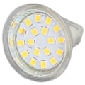 Miniatyrbilde 2 av 5: 4 stk. 18LED MR11 Lyspære 3W 300LM Dobbel Pin Base Landskapsspot Lyspære for Stue Kald Hvit