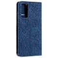 Miniatyrbillede 3 af 5: For Samsung Galaxy S20 FE Lykkebringende Blomster Præget Cover